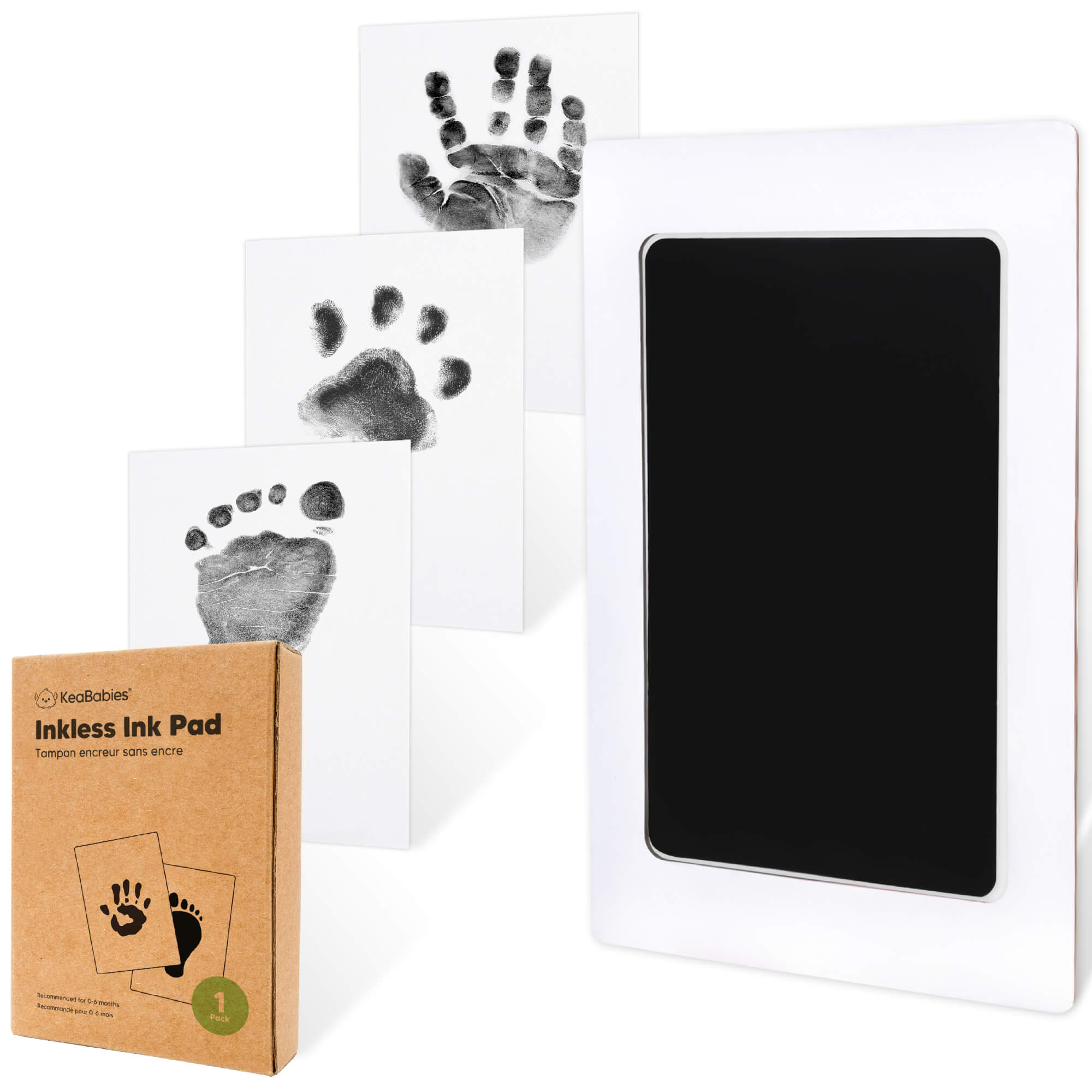 keababies-baby-hand-und-fu-abdruck-tintenloses-stempelkissen-1er-pack image 1