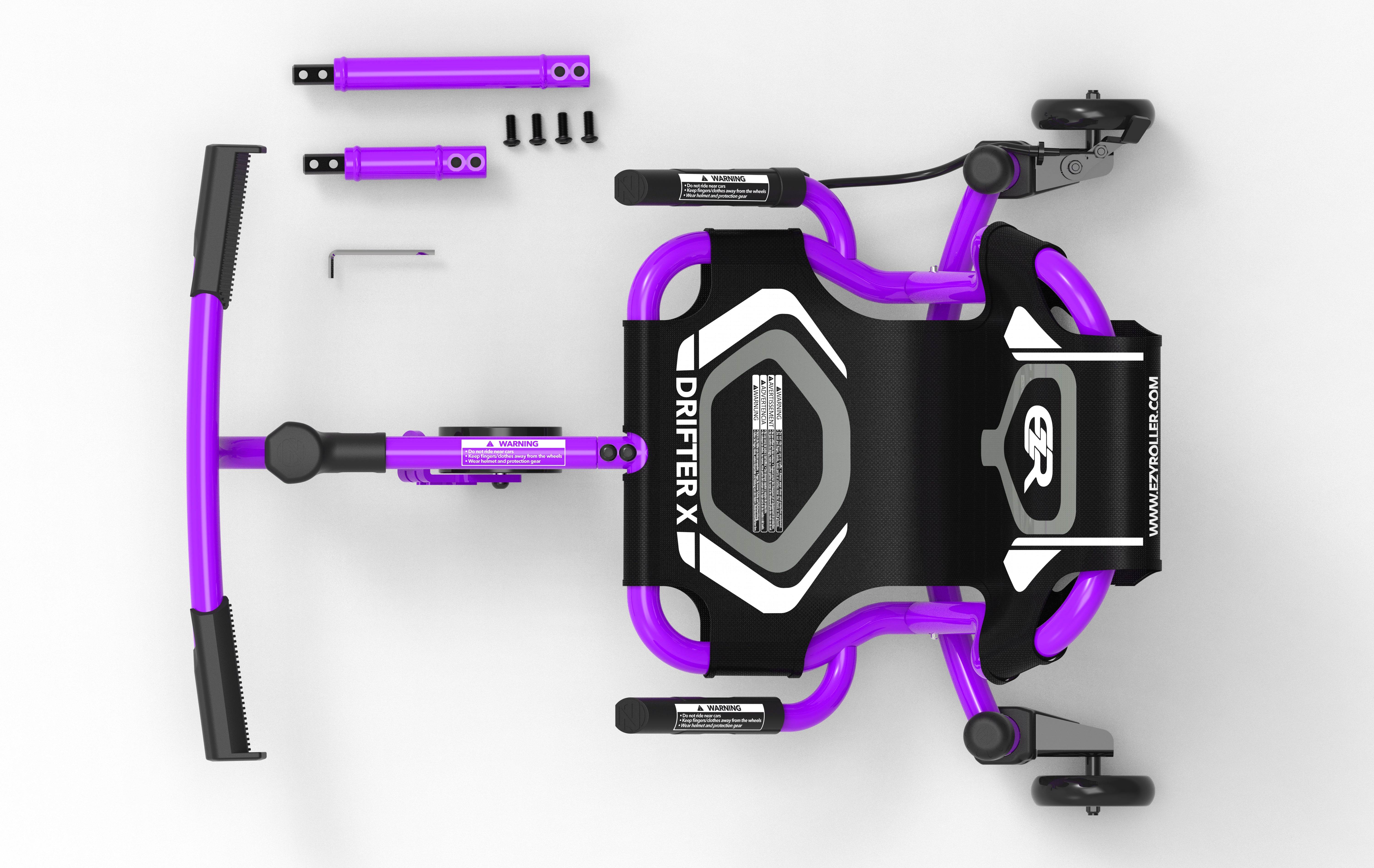 ezyroller-drifter-x-dreirad-royal-purple image 6