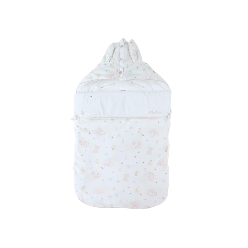noukie-s-lina-joy-babyschlafsack-veloudoux-rosa-0-6-monate image 1