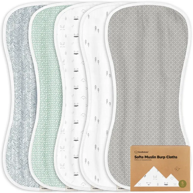 keababies-softe-muslin-baby-spuckt-cher-21x10-5-5er-pack image 1